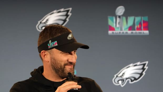 Eagles coach Nick Sirianni